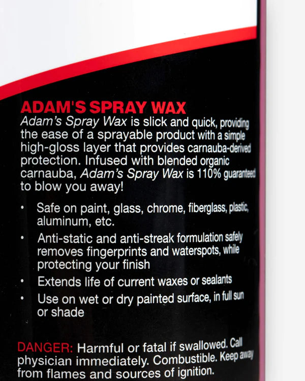 Spray Wax